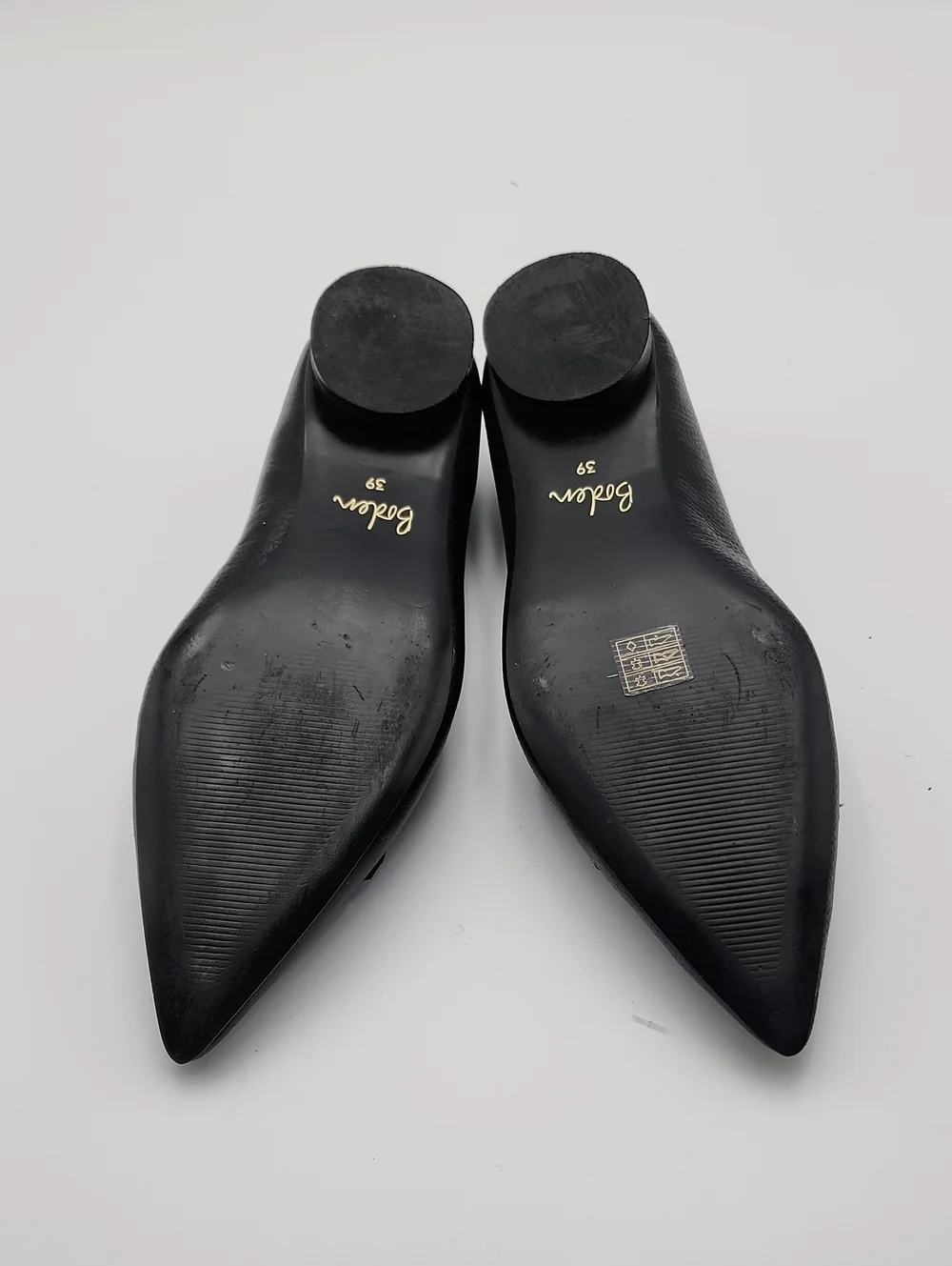 Boden Iris Snaffle Black Ballet Flats Size 39